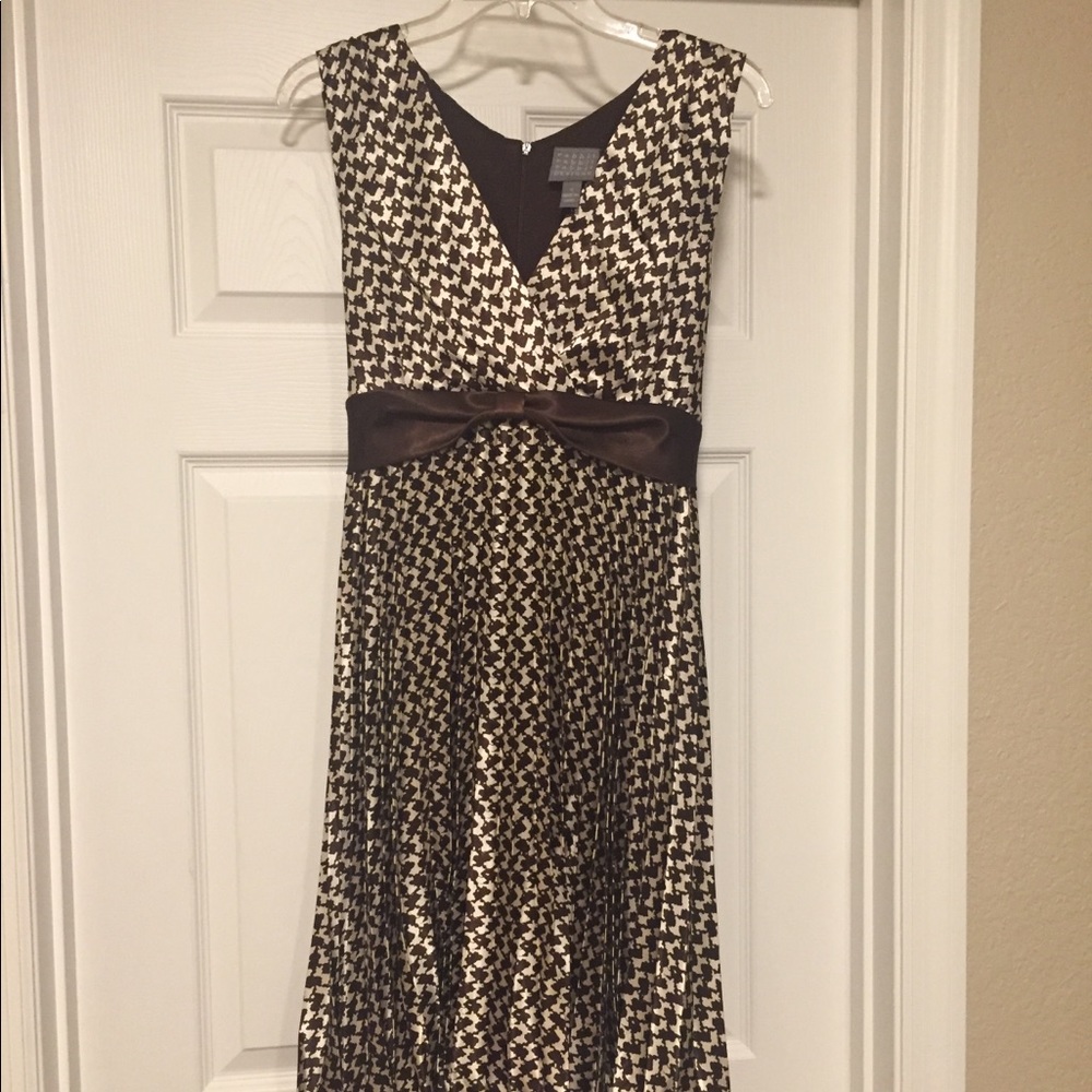 Rabbit Rabbit Rabbit Houndstooth Dress - Sz 12